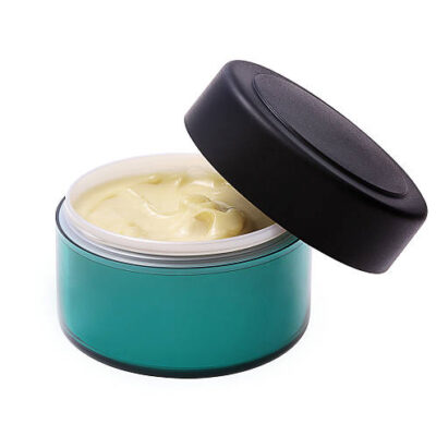 Cosmetic cream container isolated on white
