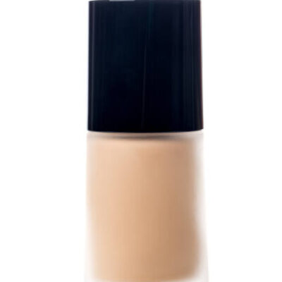 Liquid makeup foundation cream isolated on white background